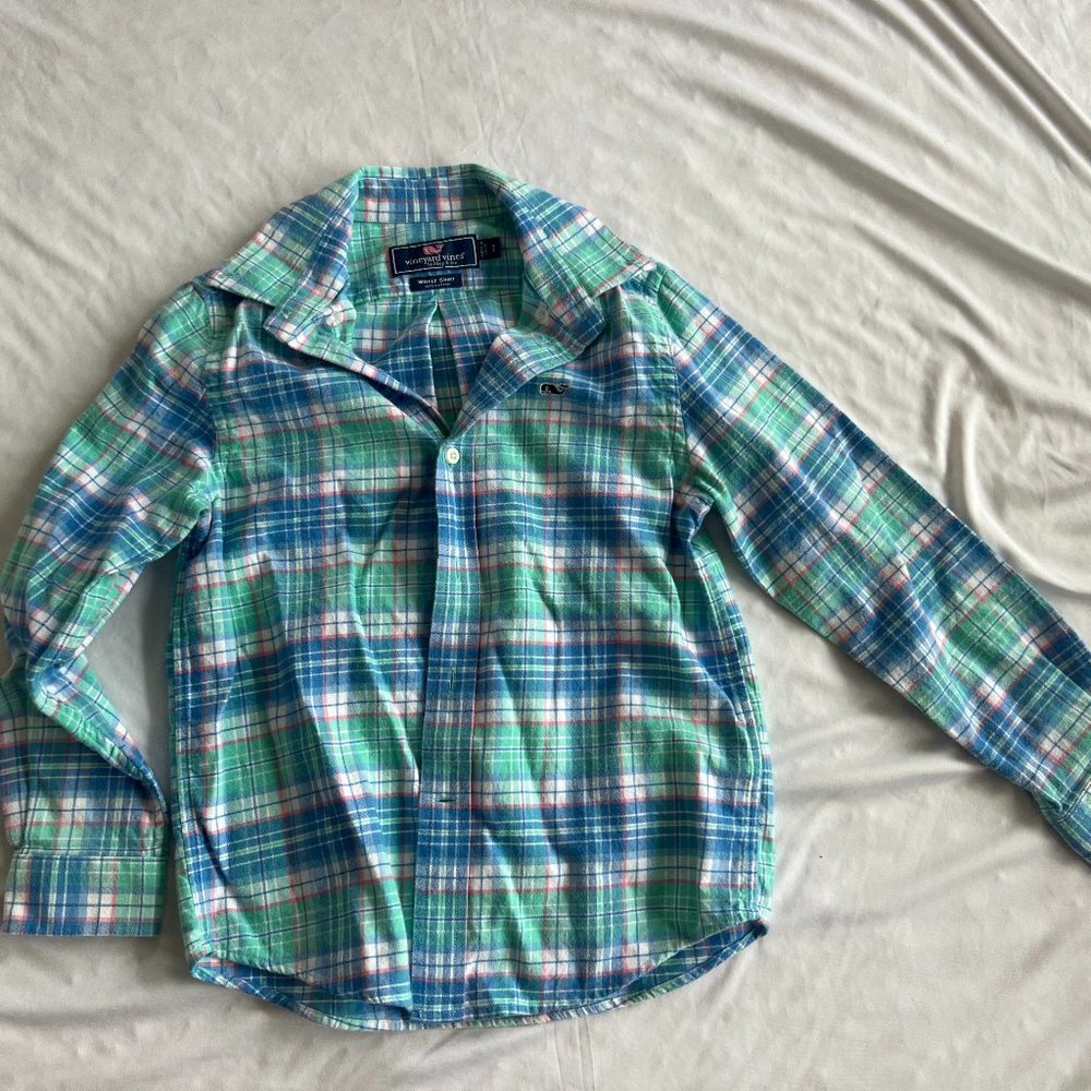 Soft plaid Vineyard Vines Button Down